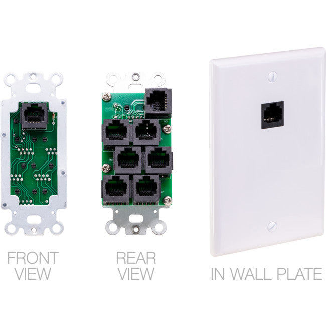MAP1200PRE 6 ZONE MULTIROOM CONTROLLER 6 SOURCE WITH KEYPAD PREAMP MCLELLAND MAP-1200PRE