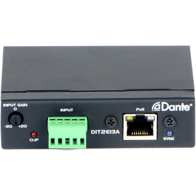 DIT2E13A ANALOGUE TO DANTE CONVERTER MCLELLAND DIT2E13A