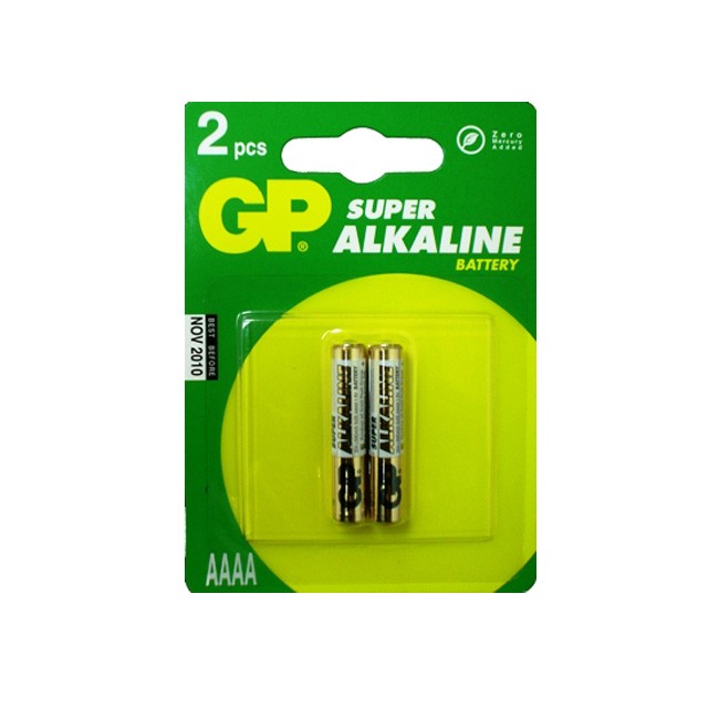 25AC2 AAAA  ALKALINE BATTERY 2PK GP GP GP25AC2