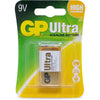 1604Au 9V Ultra Alkaline Battery Single Card Gp Gp1604Auc1
