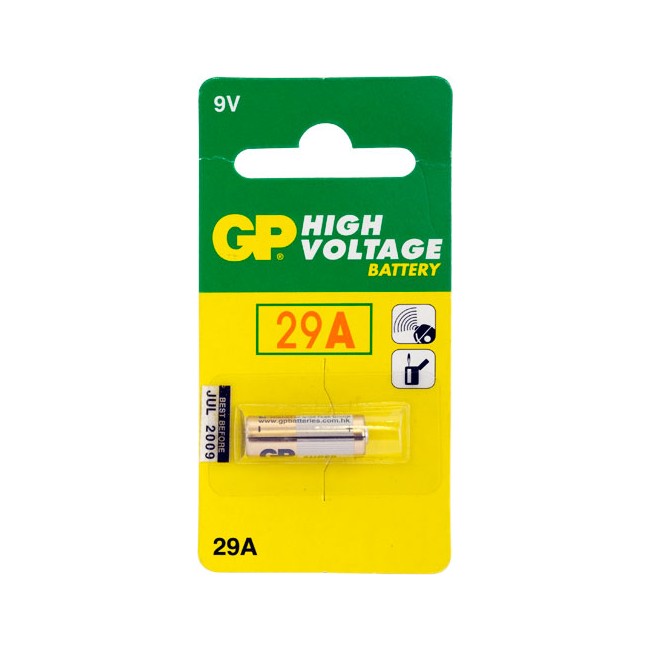 29A 9V ALKALINE BATTERY GP (GP29A) GP GP29AC1