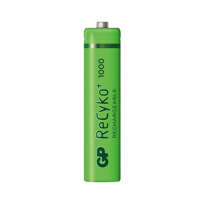 GP4AAA1000 RECYKO 950MAH AAA 4PK RECHARGEABLE BATTERIES GP GP 100AAAHCB-C4