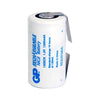 GP130SCRT 1300MAH 1.2V NICAD SUB C WITH TAGS RECHARGEABLE BATTERY GP GP 130SCK1A1H
