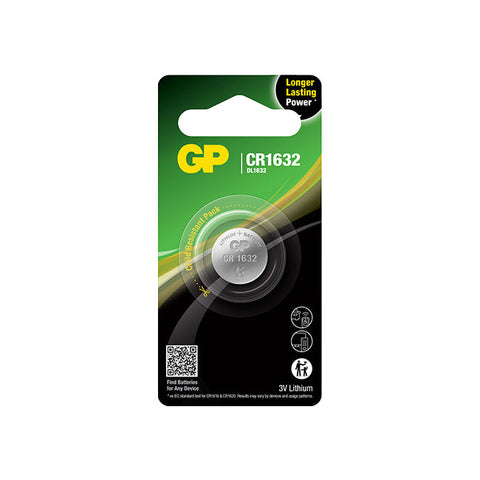 CR1632C1 3V 140MAH LITHIUM BATTERY GP GP CR1632C1-C1