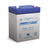 PS1227 12V 2.9AMP SLA BATTERY F1 TERMINAL SEALED LEAD ACID POWER SONIC PS1227