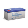 PS1230 12V 3.4AMP SLA BATTERY F1 TERMINAL SEALED LEAD ACID POWER SONIC PS-1230