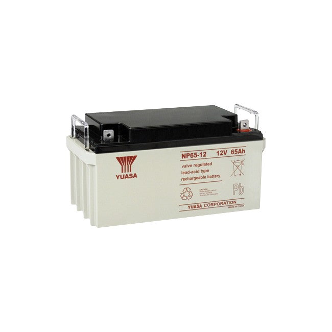 NP65-12 12V 65AMP YUASA SLA BATTERY SEALED LEAD ACID - NP SERIES YUASA 175014