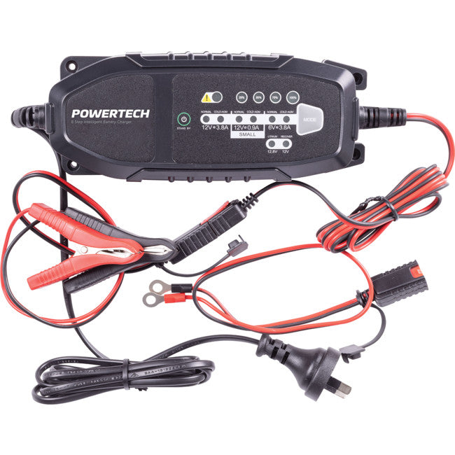 MB3904 6/12V 3.8A SLA LITHIUM CHARGER POWERTECH 03611004