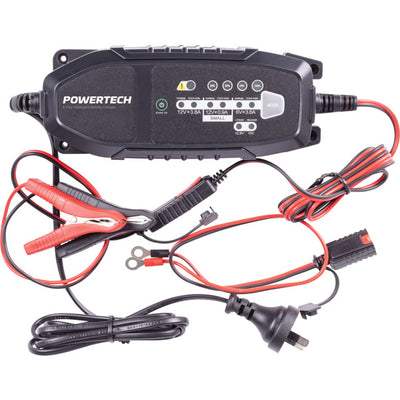 MB3904 6/12V 3.8A SLA LITHIUM CHARGER POWERTECH 03611004
