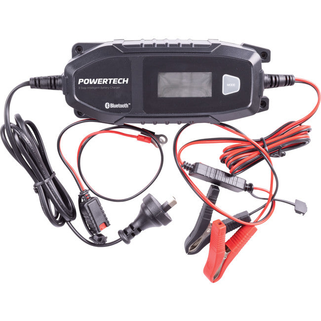 MB3906 6/12V 4A SLA LITHIUM CHARGER BLUETOOTH POWERTECH 03611006