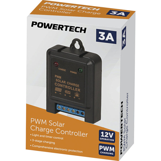 MP3762 MINIATURE 12V SOLAR CONTROLLER PWM POWERTECH MP3762