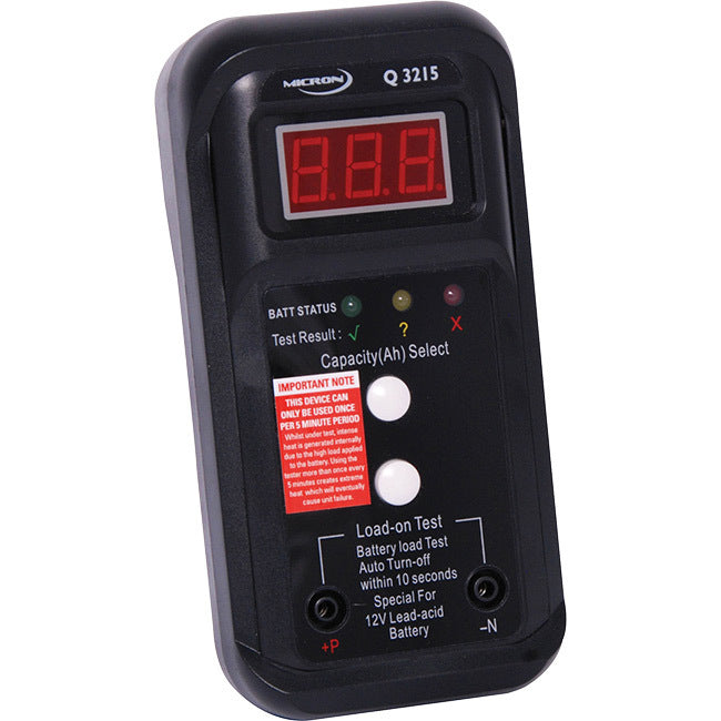 Q3215 12V SLA BATTERY TESTER Q3215