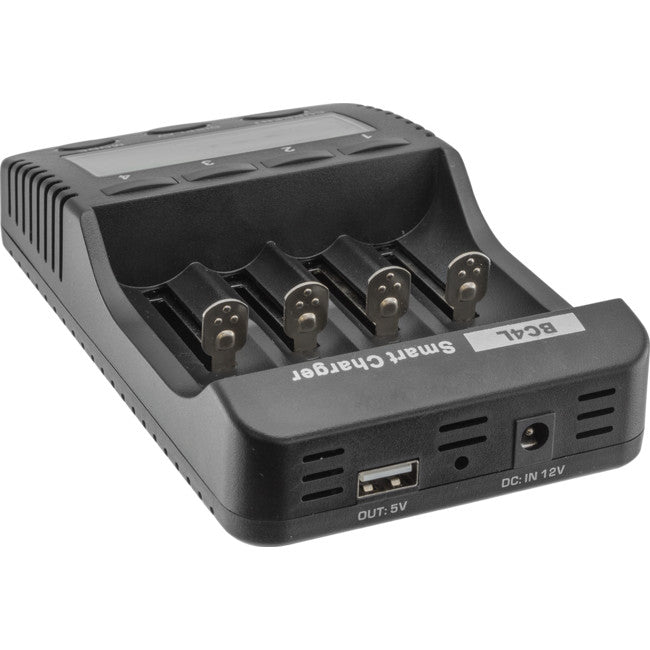 BC4L DUAL OUTPUT BATTERY CHARGER FOR LI-ION OR NI-MH/CD DOSS MT4000