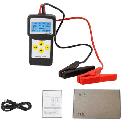 MICRO280 - DIGITAL CAR BATTERY TESTER - MINIMUM 30AH BATTERY CRANKING CHARGING TEST - DOSS