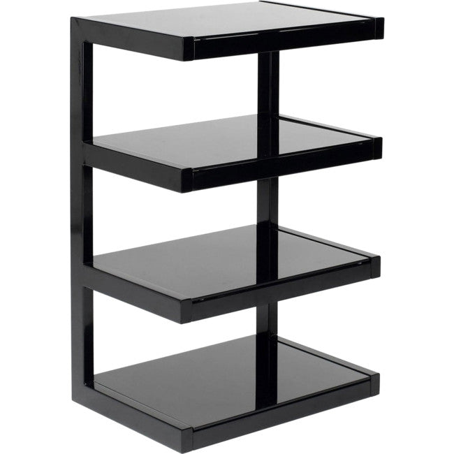 ESSEHFRB ESSE BLACK 4 SHELF HIFI RACK W570 x H860 x D400MM NORSTONE 04695320