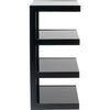 ESSEHFRB ESSE BLACK 4 SHELF HIFI RACK W570 x H860 x D400MM NORSTONE 04695320