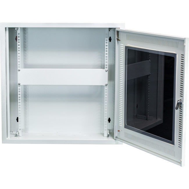 61123NG 12RU IN WALL RACK CABINET 600MM X 150MM LDR RCLDR-WB-FT-61123NG