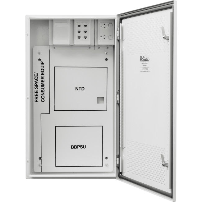 BBNBNV1 - NBN COMPLIANT ENCLOSURE - OPTICOM ESTATE APPROVED - BUILT BOARDS