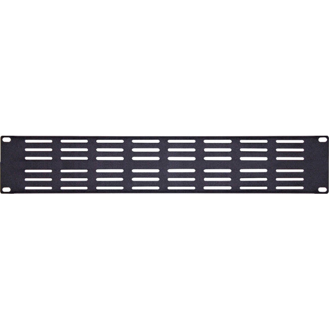 H5155A VENTED RACK PANEL 2 RU 19" BLACK H5155A