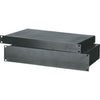 2UBLK 19" RACK MOUNT CASE 2RU 2U PCB BOARD STEEL RACK CASE H5032