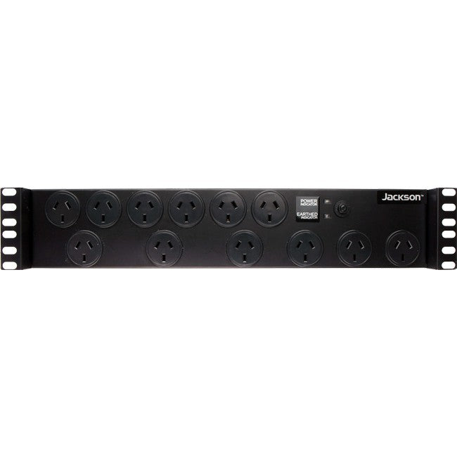 RAC1200 19" RACK MOUNT 12WAY POWER BOARD JACKSON+ JACKSON RAC1200