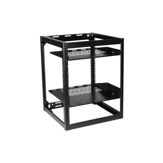 CFR1615 15RU FLAT-PACK SKELETON RACK INCL 1 X 1U AND 1 X 2U SHELF SANUS CFR1615-B1