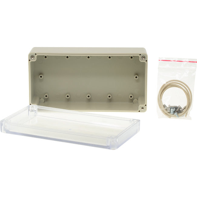 CB8812 CLEAR LID CABINET REGULAR 165X85X55 203-112D-1