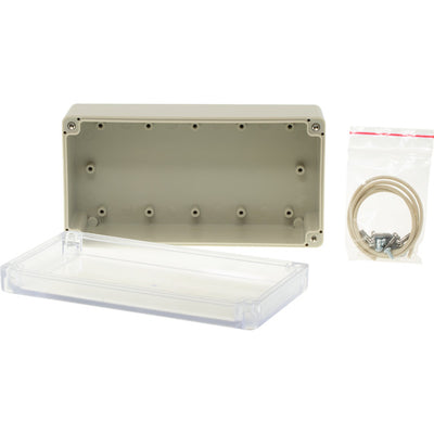 CB8812 CLEAR LID CABINET REGULAR 165X85X55 203-112D-1