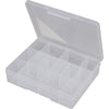 1H039 14 COMPARTMENT STORAGE BOX MEDIUM PLASTIC CASE FISCHER PLASTIC 1H-039