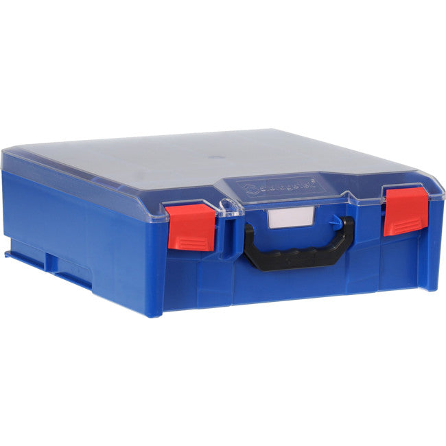 STLC-BL ABS LARGE CASE WITH CLEAR LID BLUE STORAGETEK 33STLC-BL