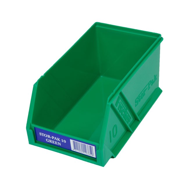 STB10G SMALL STORAGE DRAWER GREEN STOR-PAK CONTAINERS FISCHER PLASTIC 1H-061 GREEN