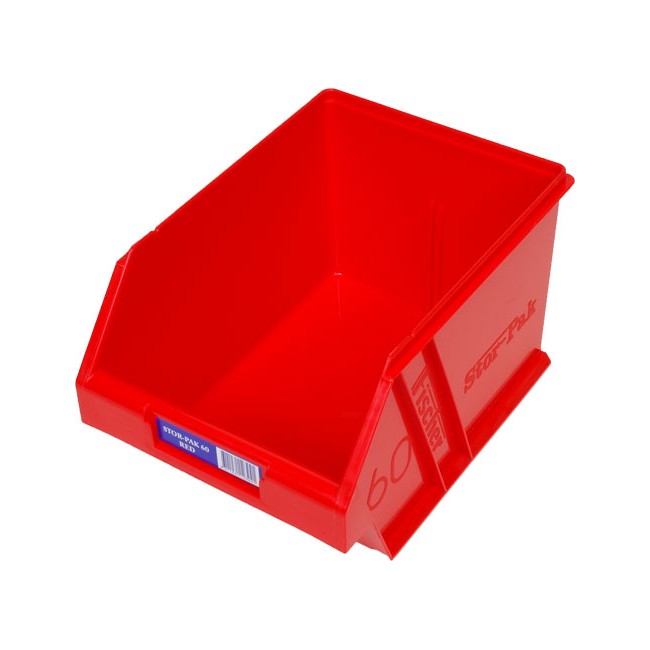 STB60R MEDIUM STORAGE DRAWER RED STOR-PAK CONTAINERS FISCHER PLASTIC 1H-063 RED