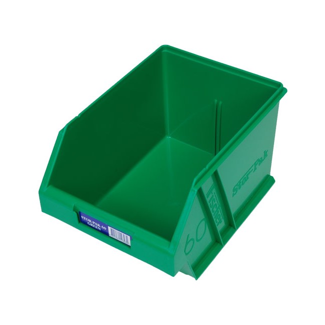 STB60G MEDIUM STORAGE DRAWER GREEN STOR-PAK CONTAINERS FISCHER PLASTIC 1H-063 GREEN