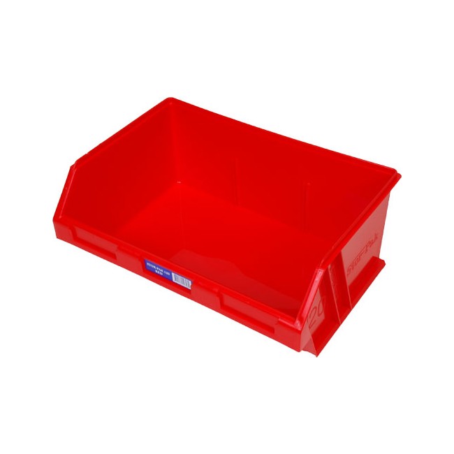 STB120R - LARGE PARTS DRAWER RED - STOR-PAK CONTAINERS - FISCHER PLASTIC