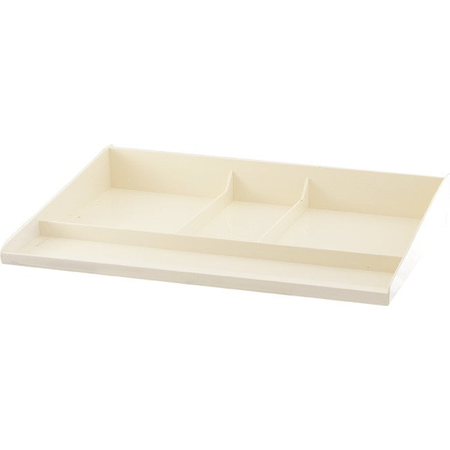 1H081 - SHELF TO SUIT LOUVRE PANEL - HIGH STRENGTH A.B.S. PLASTIC - FISCHER PLASTIC