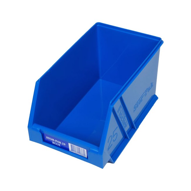STB25B REGULAR PARTS DRAWER BLUE STOR-PAK CONTAINERS FISCHER PLASTIC 1H-062 BLUE