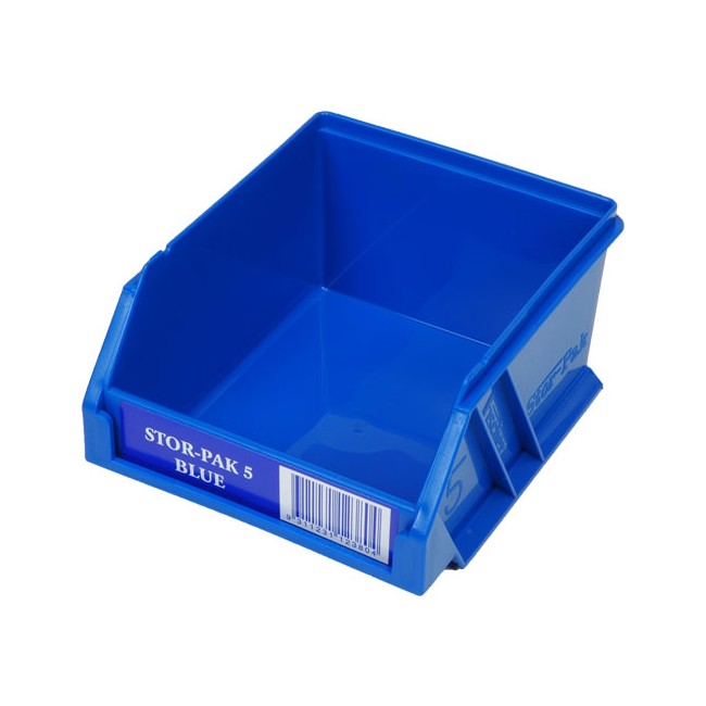 STB5B EXTRA SMALL PARTS DRAWER BLUE STOR-PAK CONTAINERS FISCHER PLASTIC 1H-060 BLUE