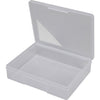1H092 1 COMPARTMENT STORAGE BOX LARGE PLASTIC CASE FISCHER PLASTIC 1H-092