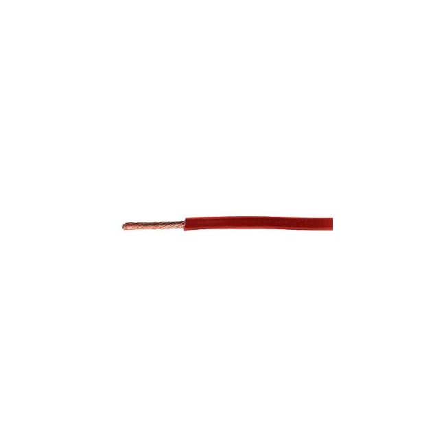 AW263RD - 4MMX1R RED AUTO CABLE 30M - PER ROLL OF 30M
