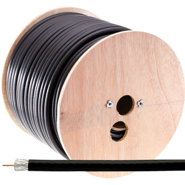 RG11QDR-100M RG11 QUAD SHIELD COAX CABLE 100M ROLL 75OHM DOSS DOSS