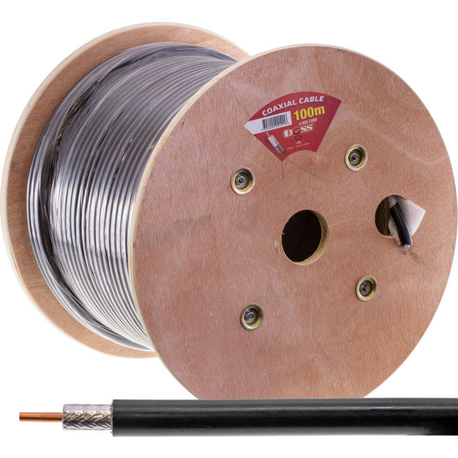 LL400-100M LL400 50 OHM COAX CABLE-100M LOW LOSS 100M ROLL DOSS
