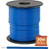 21-.08BLU-30M 30M BLUE HOOKUP WIRE/ CABLE SOLD AS A ROLL OF 30M DOSS