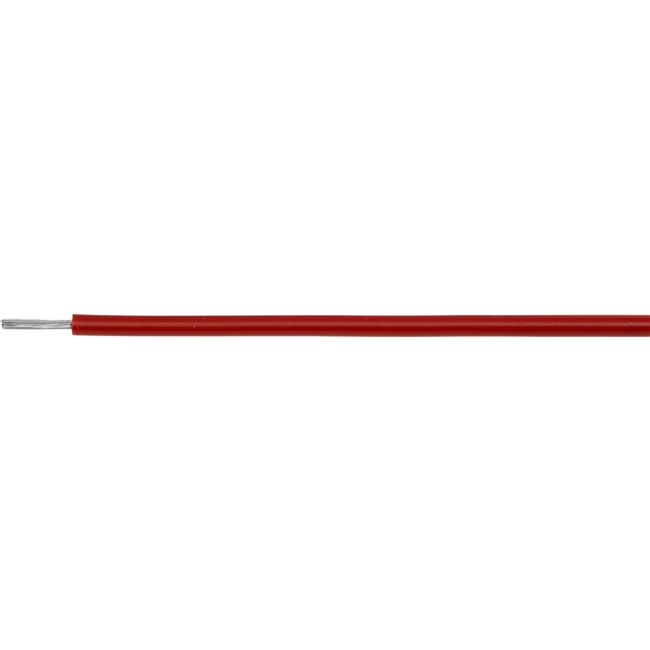 24-.2R-1M RED HOOKUP WIRE/ CABLE-1M 7A - PER METRE DOSS W2270