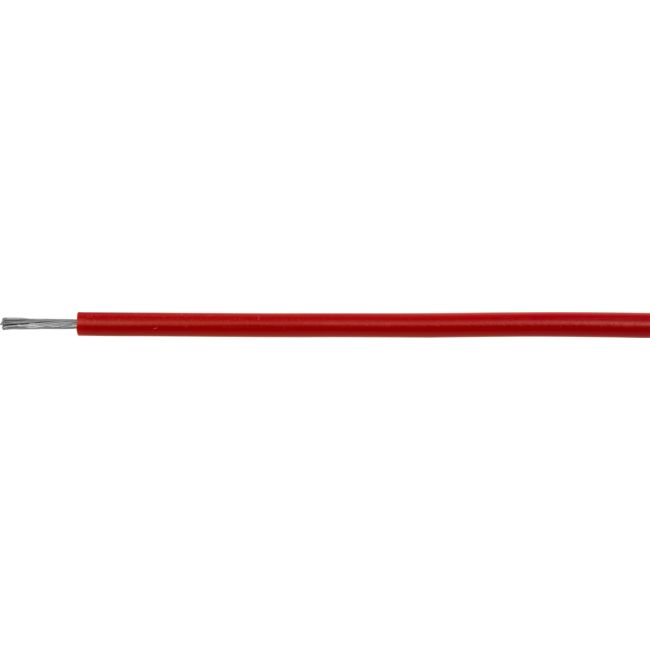 32-.2R-1M RED HOOKUP WIRE/ CABLE -1M 10A - PER METRE DOSS