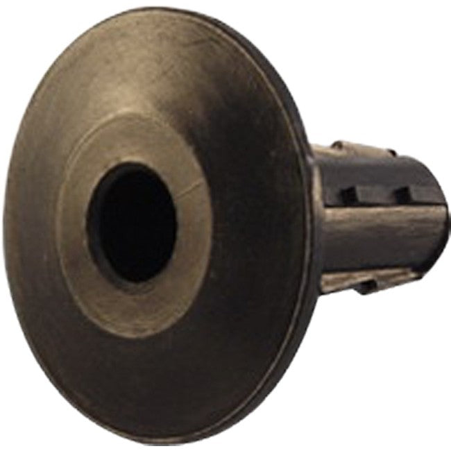 8FTBB 8MM RG6 FEED THRU BUSHING BLACK WL6115B