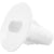 15FTBW SIAMESE RG6 FEED THRU BUSHING 15MM WHITE WL6114W