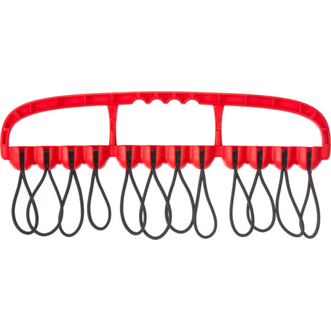 CWRED CABLE WRANGLER - RED HOLDS 12 CABLES-TOTAL 100LB CABLE WRANGLER CABLE WRANGLER-RED