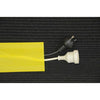 HP2002 1METRE CABLE COVER CARPET GRIP YELLOW VELCRO HP2002