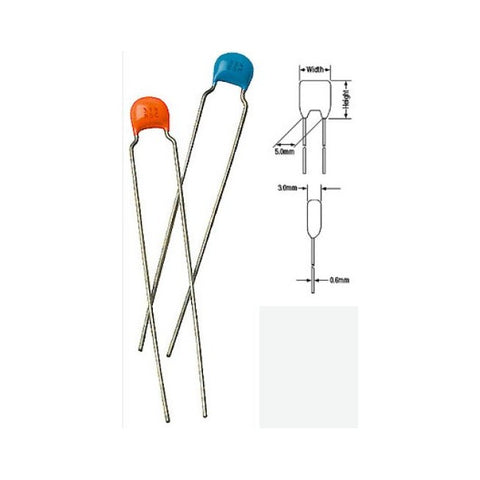 CM1-50 1MF 50V MONOLITHIC CERAMIC CAPACITOR 1MF 50V 5MM SPACING
