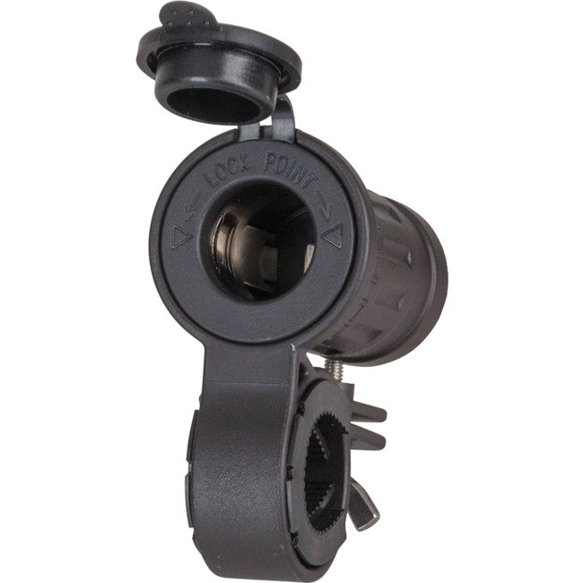 PS2126 MOTORCYCLE CIG SOCKET MOUNT 12V 10A IP65 PS2126